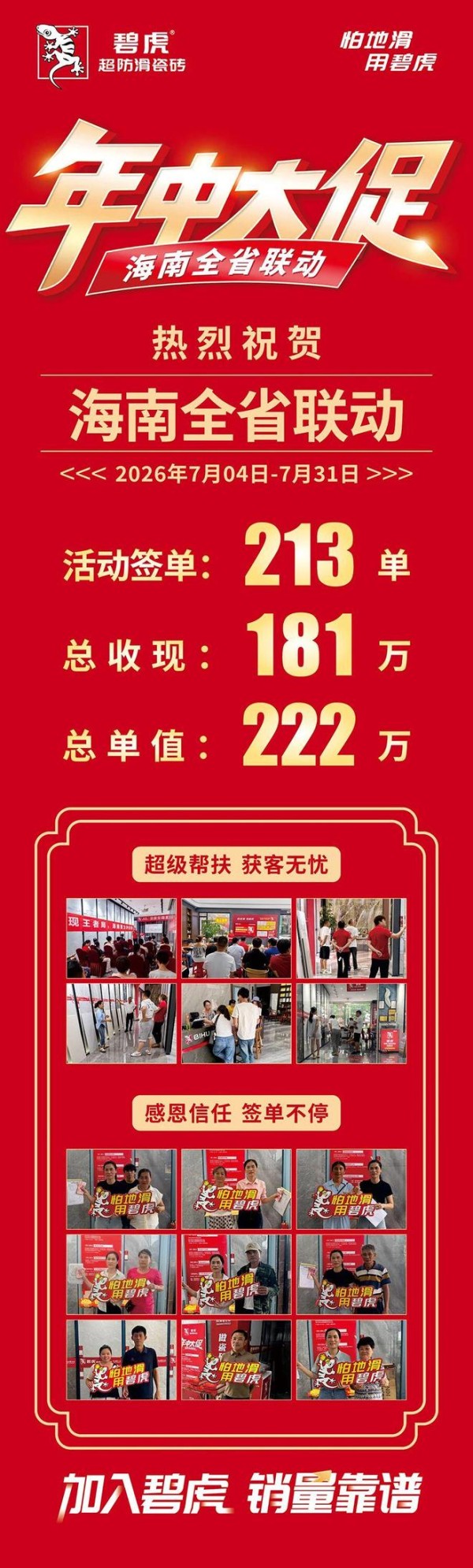 战绩斐然｜碧虎年中大促——海南站活动大捷，实力铸就辉煌！