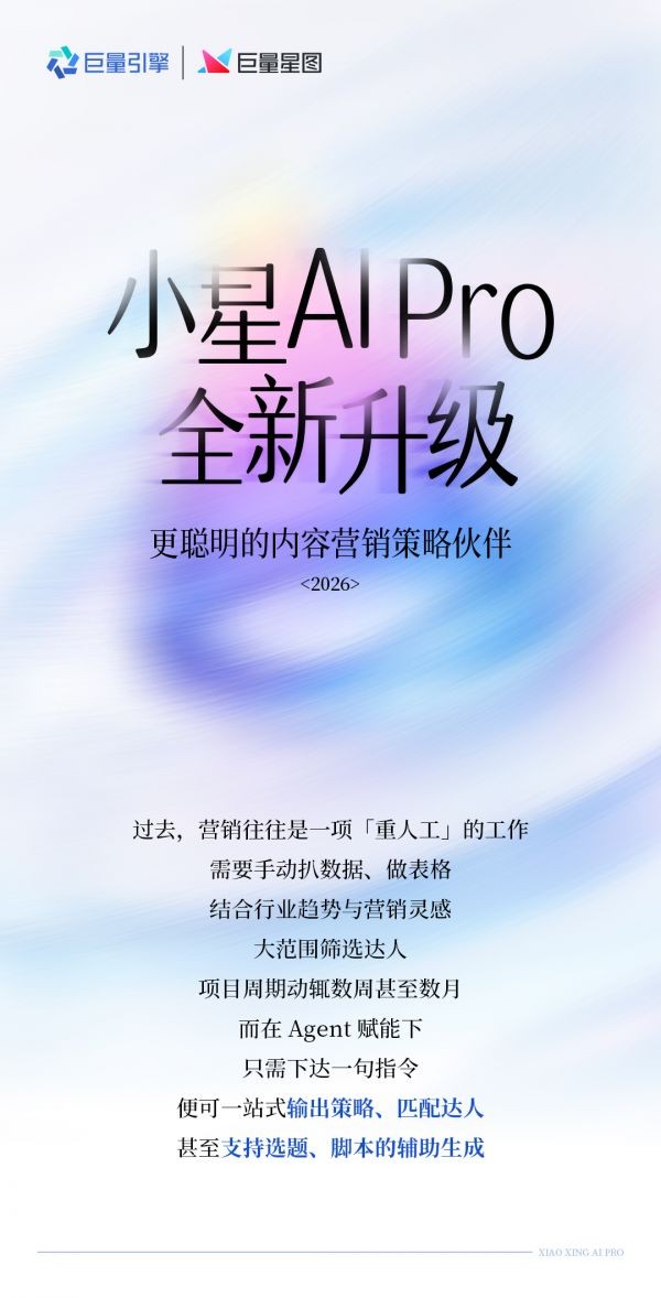 小星AI Pro来了!更聪明更灵活的营销策略伙伴,让营销创作回归本质