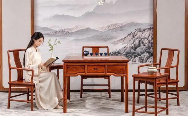 李忠信红木|掼蛋遇上四方桌,给生活留点喘息
