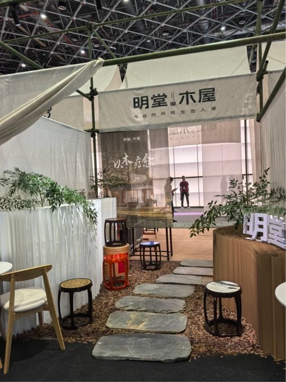 明堂木屋亮相上海疗愈空间展：以东方木构，构筑可步入的疗愈场