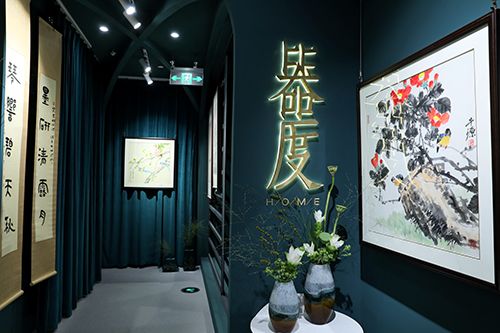 《春意盎然》 牛源 原创画 68cm*68cm
