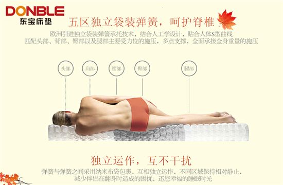 [独立袋装弹簧,贴身呵护]