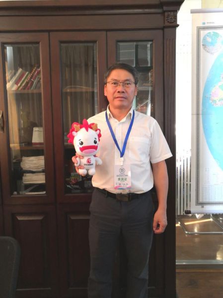中国林产工业协会副会长吴盛富率媒体团参观考察天格地暖实木<a target=