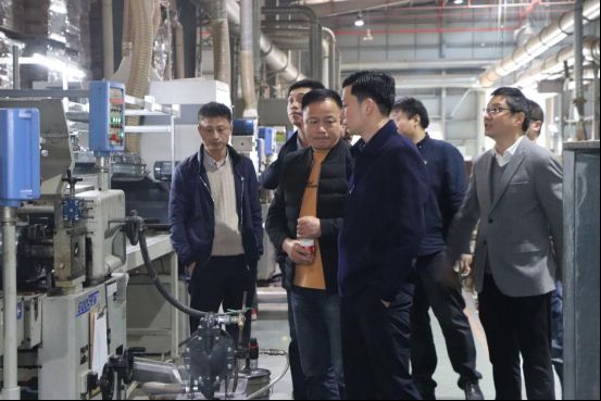 绿色先进 引领行业|南浔区政府领导赴天格调研视察