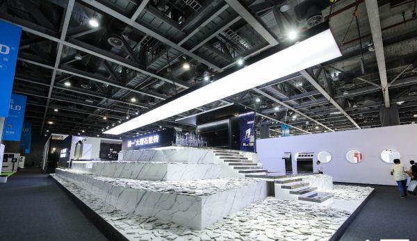 简一大理石瓷砖2018广州设计周展位