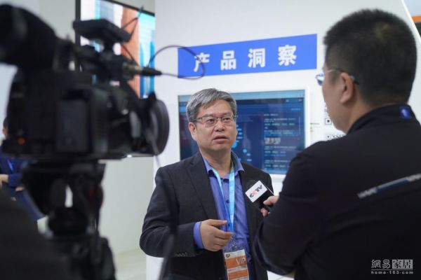 奥维云网（AVC）董事长文建平接受央视采访