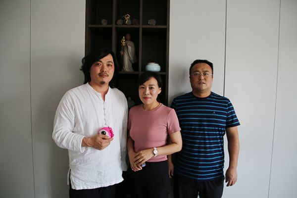 从左到右: 取舍设计李剑飞 德国远尘新风张赢 德国远尘新风王晓伟