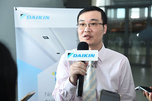 大金(中国)上海分公司领导金燮琦部长