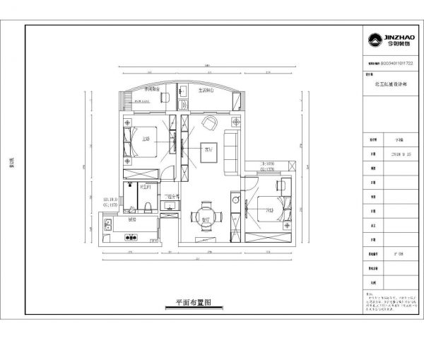 一家三口居住,本次设计沿用了日式风格,营造温