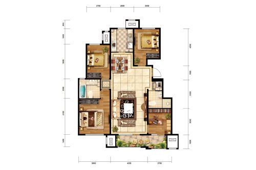 现代甜美，简单大气