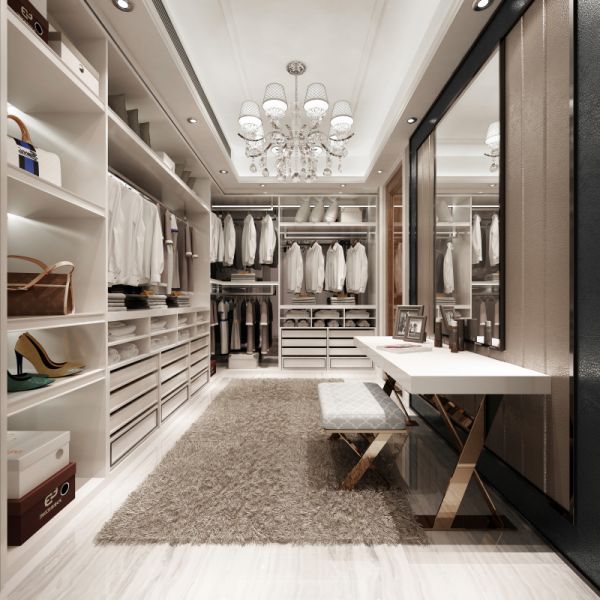 学学城里人装步入式衣帽间,只需腾空卧室2㎡,超实用