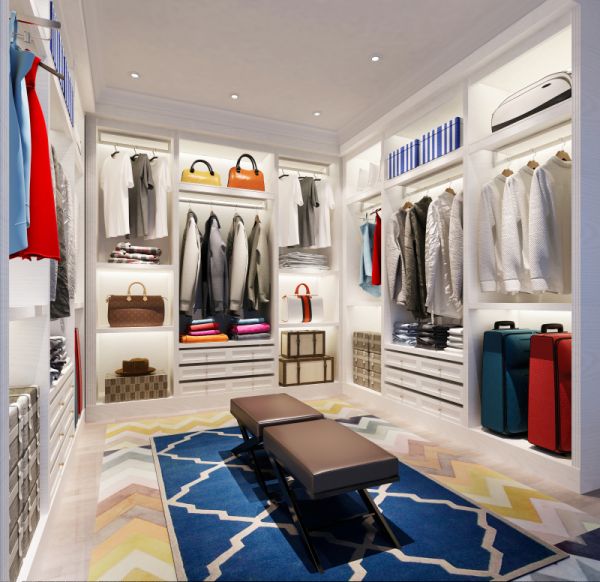 学学城里人装步入式衣帽间,只需腾空卧室2㎡,超实用