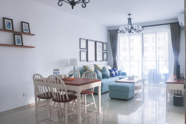 老公坚持在阳台装玻璃折叠门,入住后真幸福,效果太赞