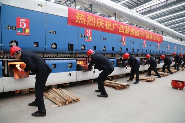 冬天里的一把火:蒙娜丽莎瓷砖藤县生产基地投产在即