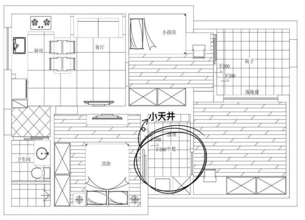 81平简约风二居室,客餐厅结合起来更节省空间