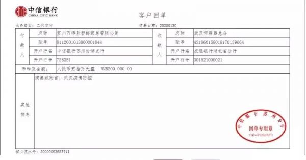 武汉加油丨百得胜捐款20万元，助力武汉疫情防控