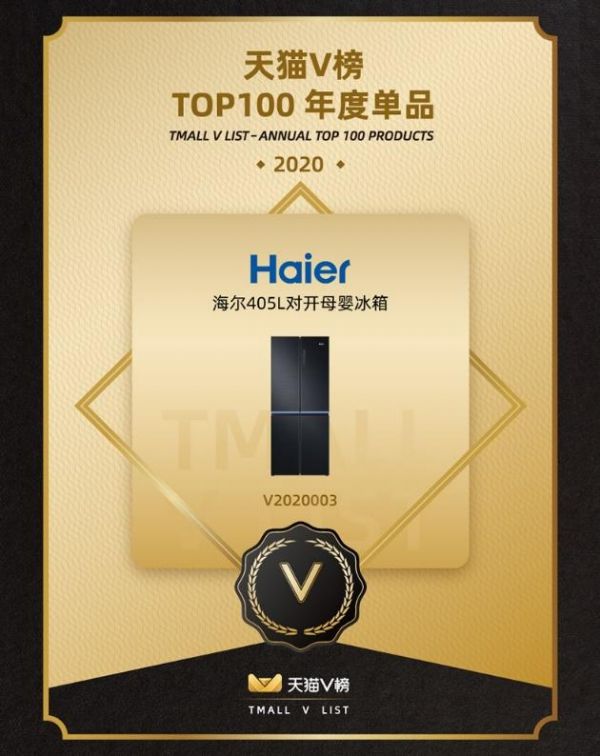 天猫V榜:2020年"闭眼买"TOP100,56度C是啥?