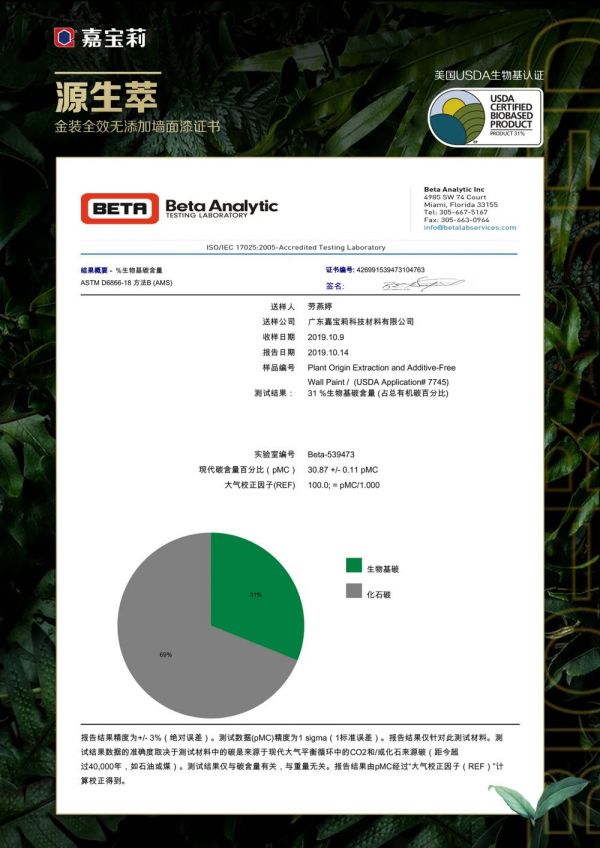 见证精品诞生:嘉宝莉天然环保产品进入市场