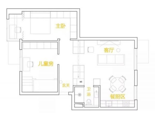 70m?极简主义的风格案例