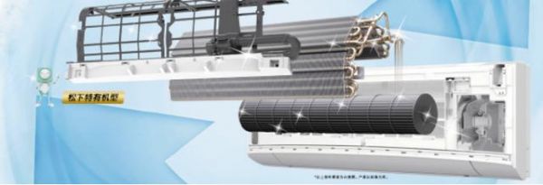 由内而外清新到底,松下空调JX2清扫机器人给你夏日健康新体验