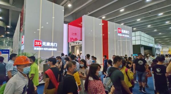 疫后首秀|3D无漆木门再成建博会人气聚集地