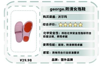 深圳消委会2020塑料拖鞋比较试验:名创优品等9款拖鞋获评五星