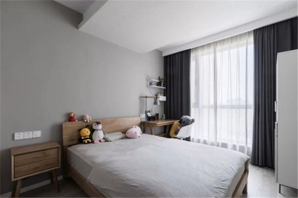 124㎡现代简约,清爽利落,明快黑白灰