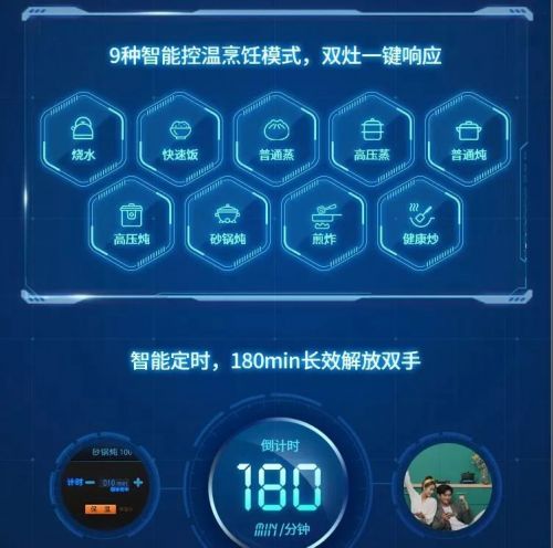 迅达智能健康烹饪系统,满足你对厨房的美好想象