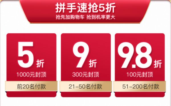 双十二提前购,月影灯饰一大波福利来了