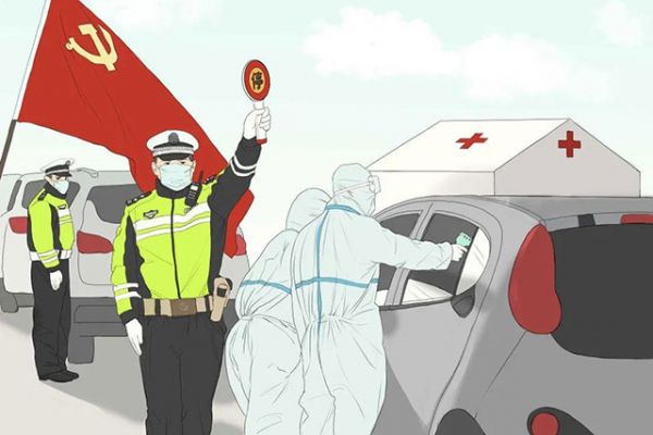 情系交警,爱玛特全屋净水渭南冬日送温暖