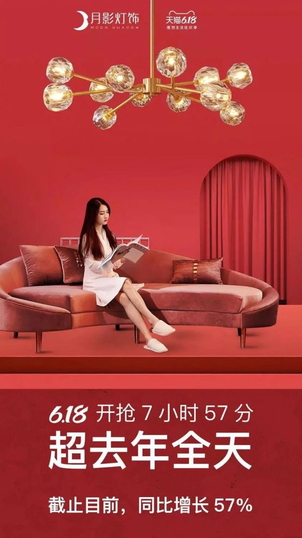 月影灯饰,用“全铜灯饰全国销量第一”为2020年献上年度大礼