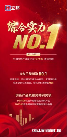 多个创新领域立邦再揽佳绩,综合实力排名居榜首