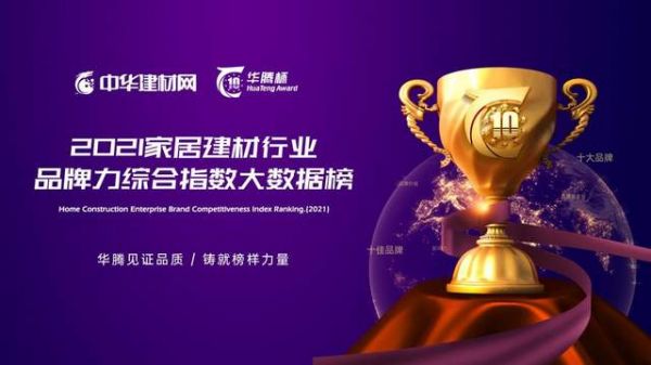 华丽揭榜“华腾杯”2021地板十佳品牌 (实木多层类)！