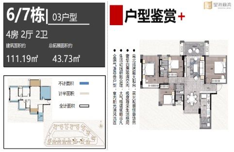 精致户型?生活醇美绽放?星海丽湾(户型篇)