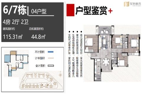 精致户型?生活醇美绽放?星海丽湾(户型篇)