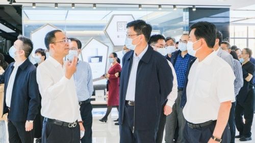 科恩电器|绍兴市政协及经济界领导来嵊调研,重点考察这家企业