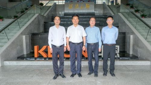 科恩电器|绍兴市政协及经济界领导来嵊调研,重点考察这家企业