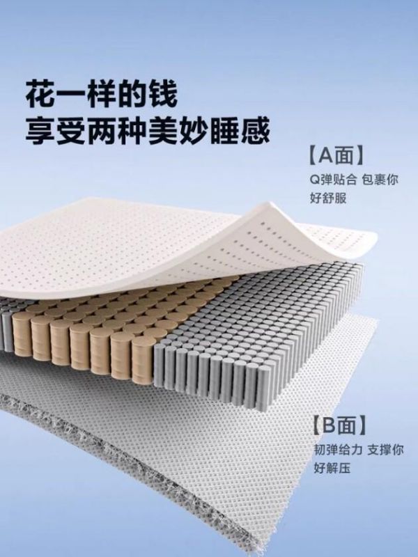 趣睡科技小金刚超大口径弹簧床垫,成为床垫年度黑马