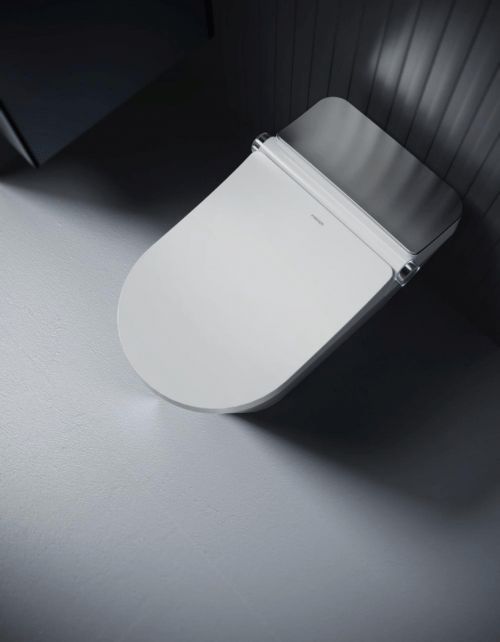 M-ART翎智系列智能坐便器F9-2——极简风浴室,颜值与舒适并存