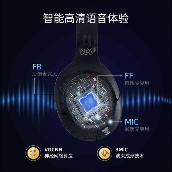 百元级超强实力派,QCY H3头戴式无线降噪耳机重磅发布!