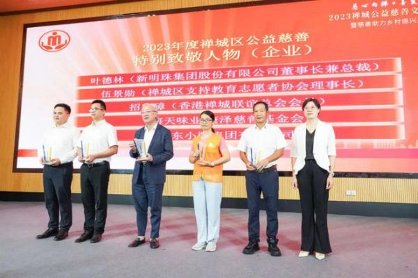 创富思源,回报社会 | 新明珠集团长期投身公益慈善事业,喜获嘉奖!