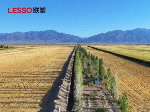 大国工程丨联塑助力新疆双河市86团高标准农田建设,打造高效农业样板