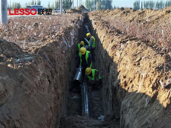 大国工程丨联塑助力新疆双河市86团高标准农田建设,打造高效农业样板