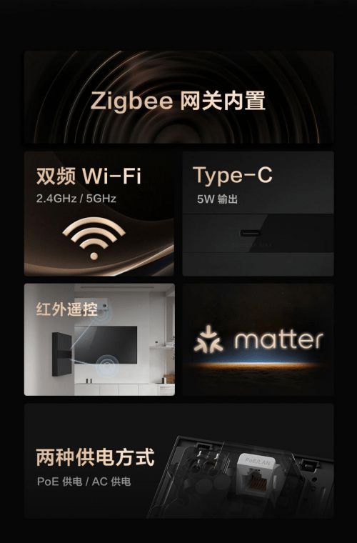 Aqara智能墙壁插座H2:双协议快充,别墅级智能插座登场