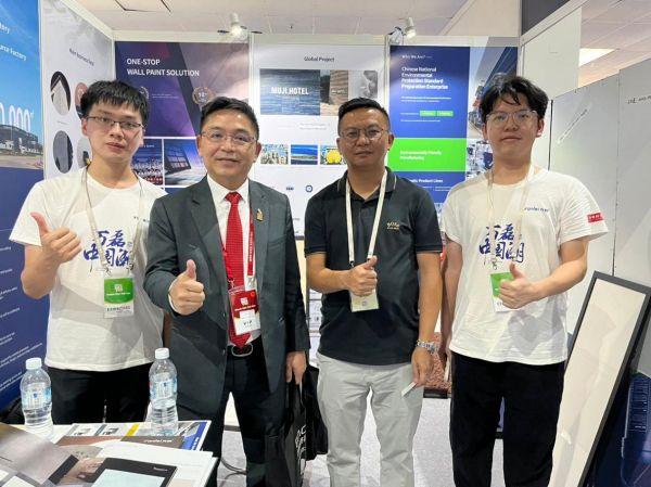 万磊涂料扬帆远航一路凯歌 中国艺术涂料出海的成功范例